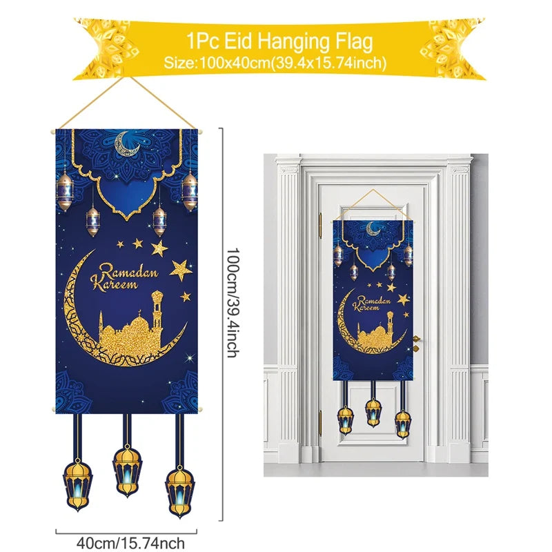 ramadan hanging flag ramadan decorations 2024