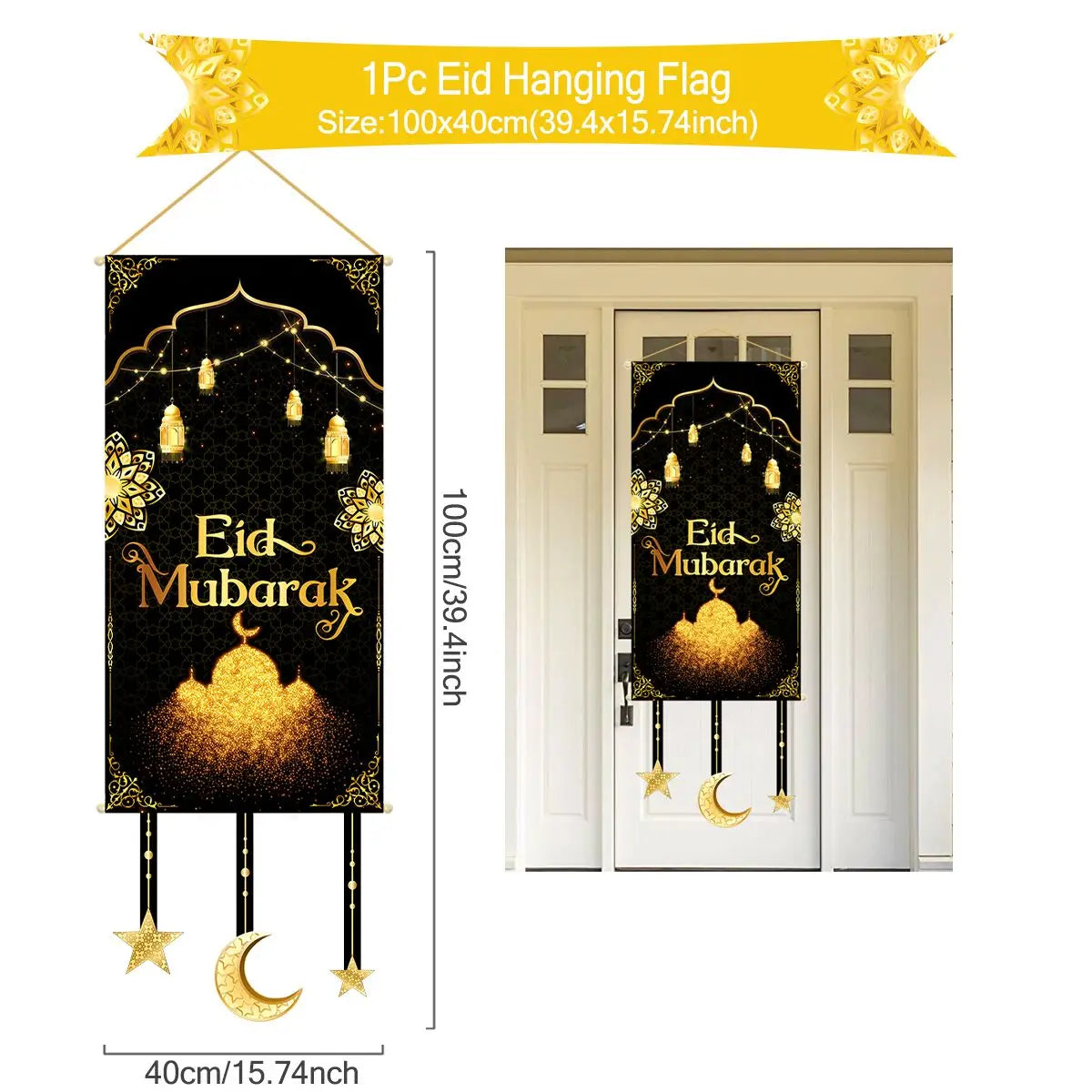 ramadan hanging flag ramadan decorations 2024