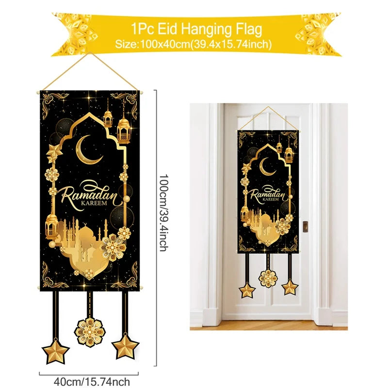 ramadan hanging flag ramadan decorations 2024