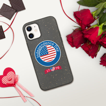 Bye-bye to scratches and bumps! The Speckled Case for iPhone® will guard your phone against falls and mishaps. Get it today and protect your phone in style

• ComponIndependence day USA Speckled Case